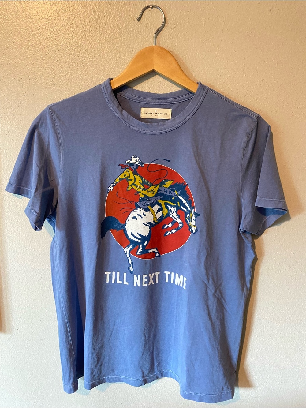 Imogene & Willie ‘Till Next Time Graphic Tee - Blue unisex XS
New w/o tags